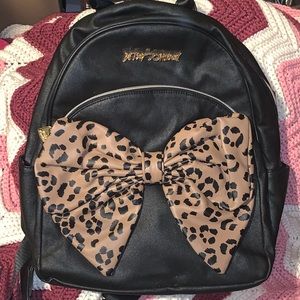 Betsey Johnson Leather Backpack